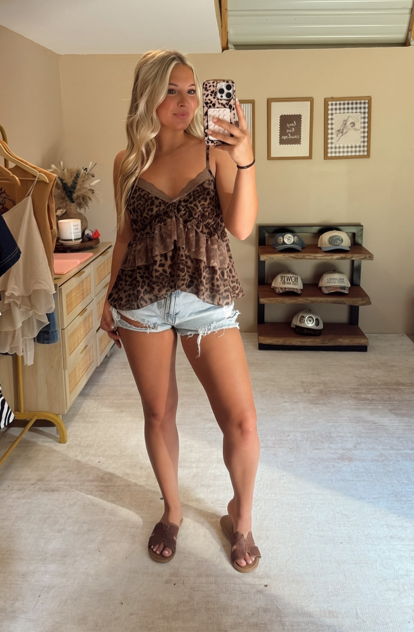 Cheetah Print Cami