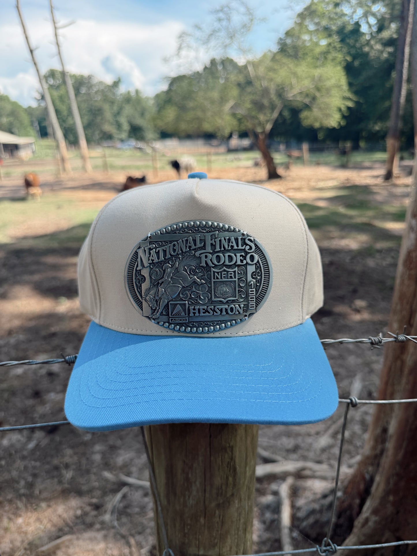 Blue NFR Buckle Hat