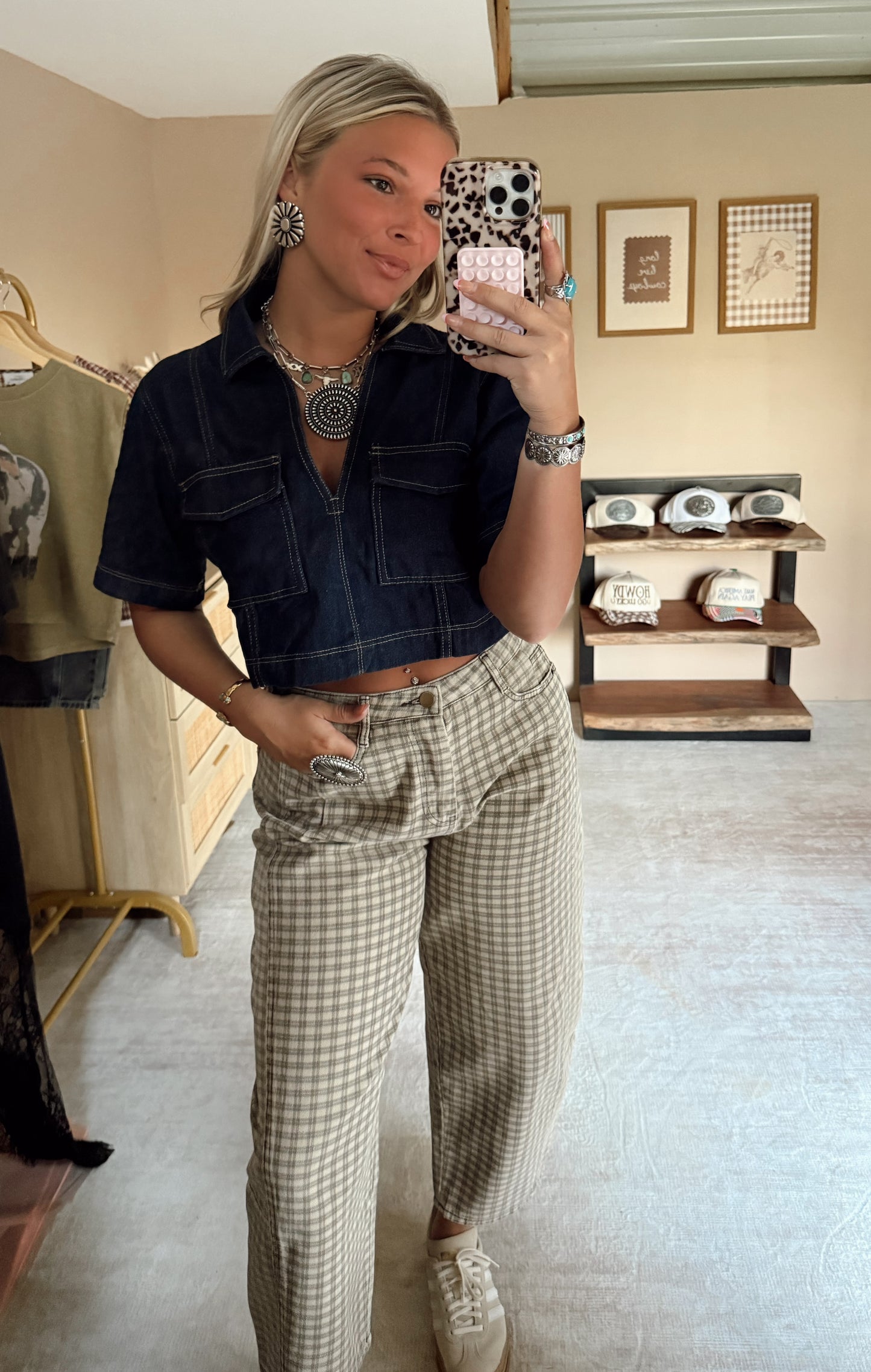 Denim Top