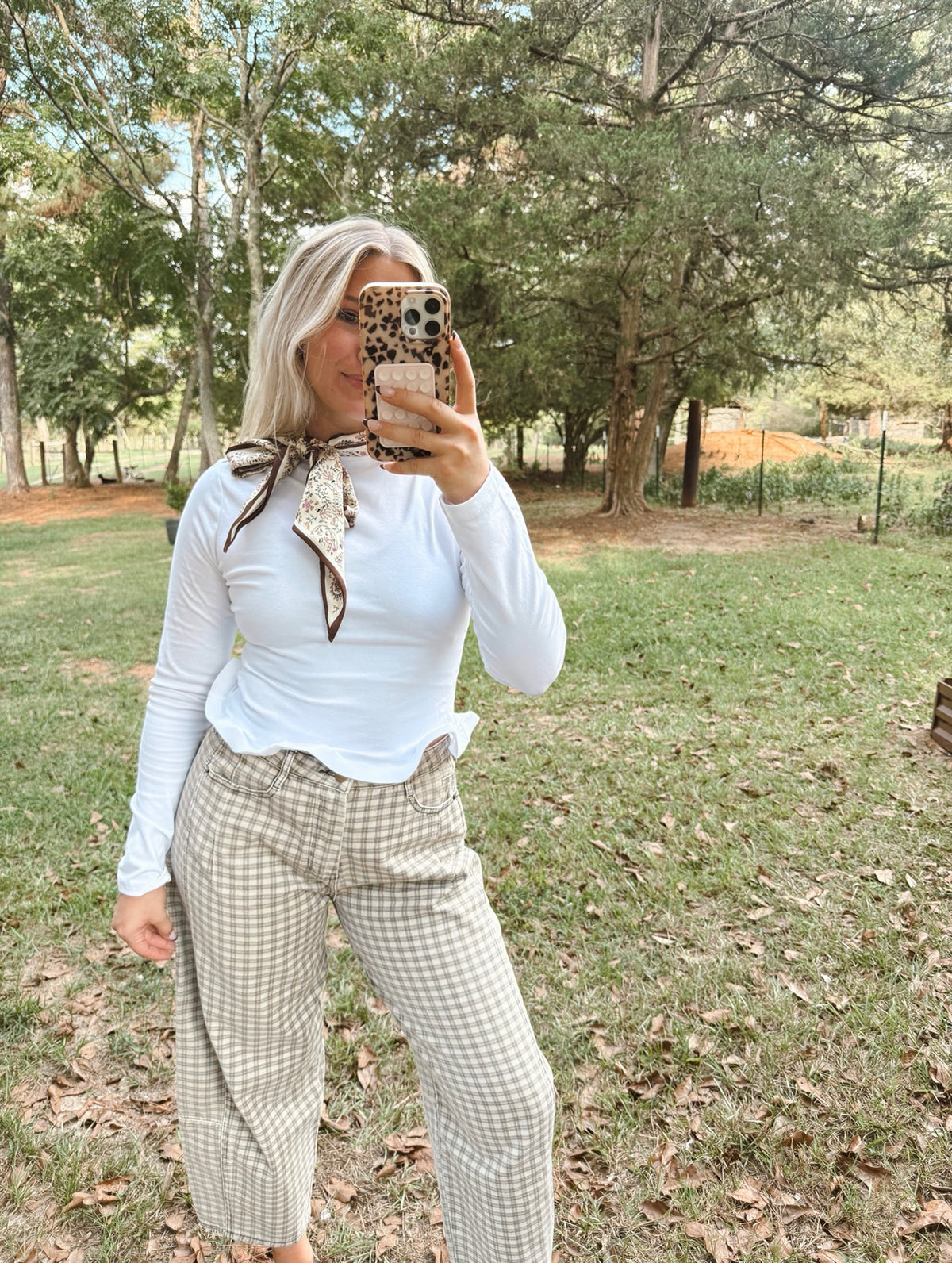 White Funky Top