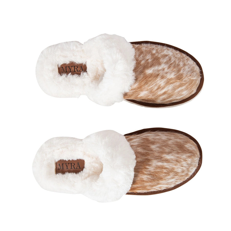 Genuine Cowhide Leather Slippers