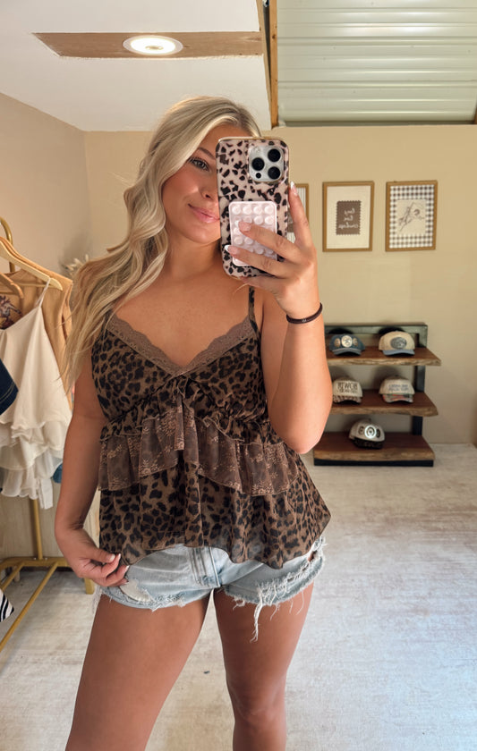 Cheetah Print Cami