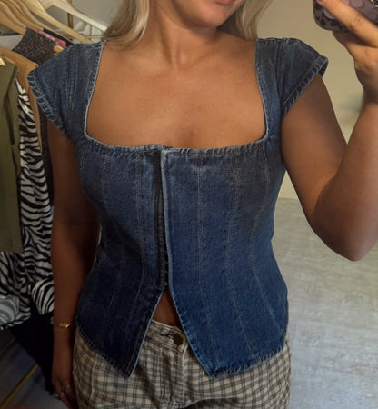 Blue Jean Baby Top