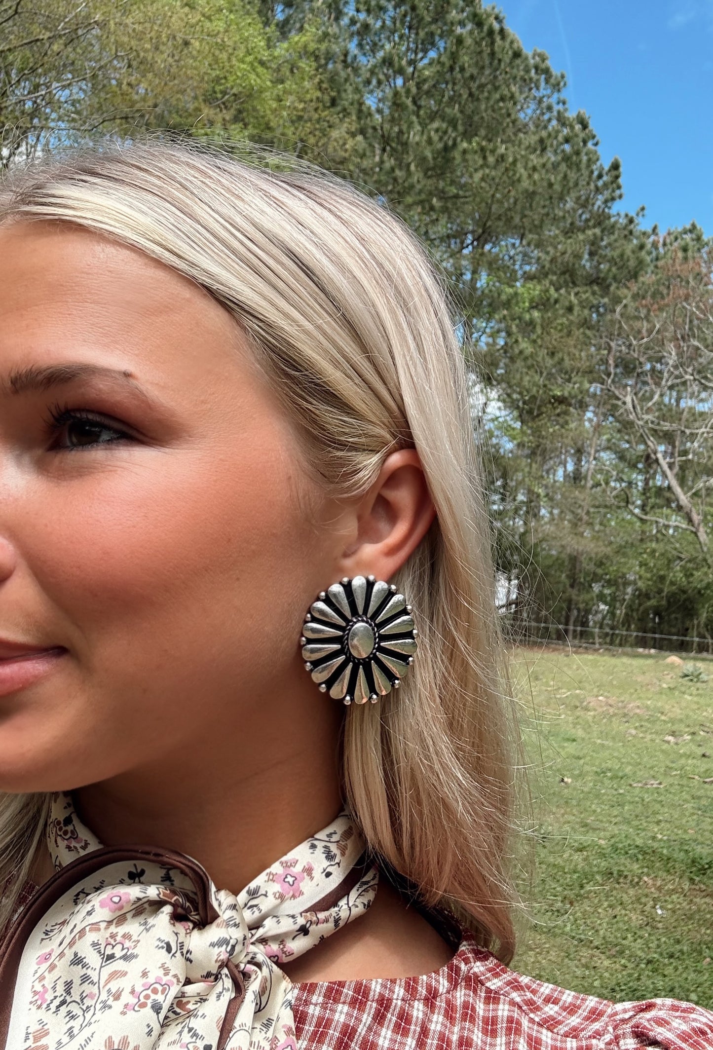 Concho Earrings