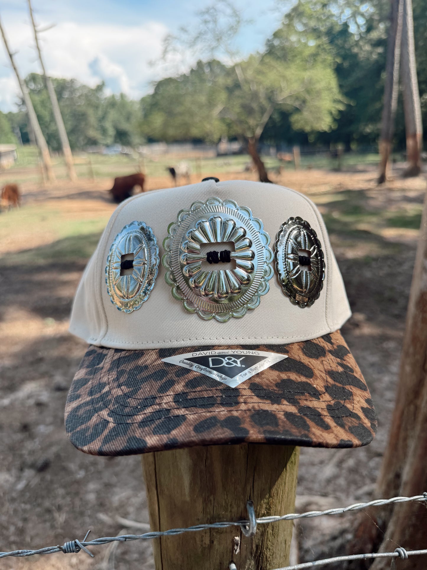 Cheetah Concho Trucker