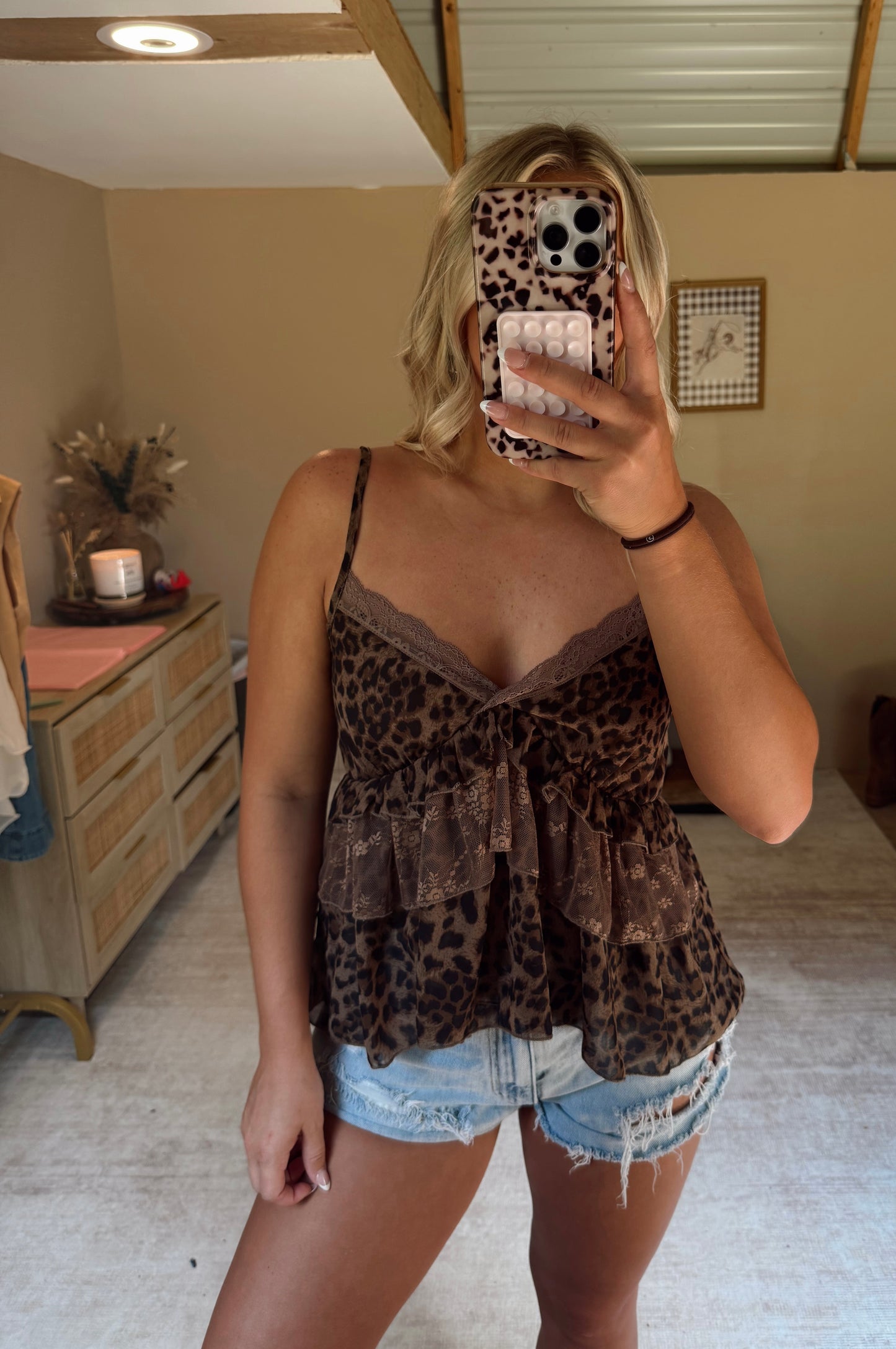 Cheetah Print Cami