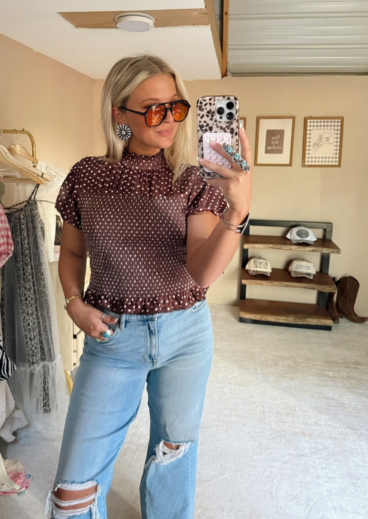 Polka Dot Top