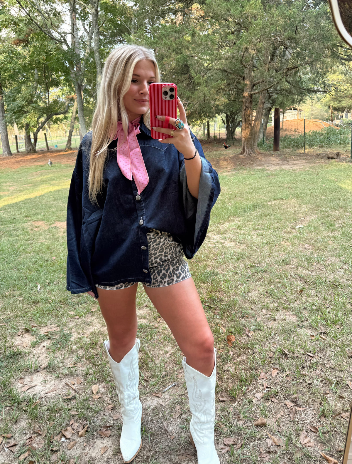 The Denim Poncho