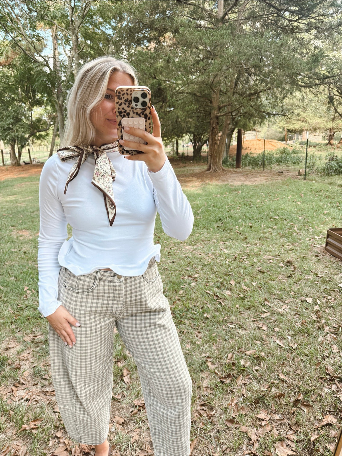 White Funky Top