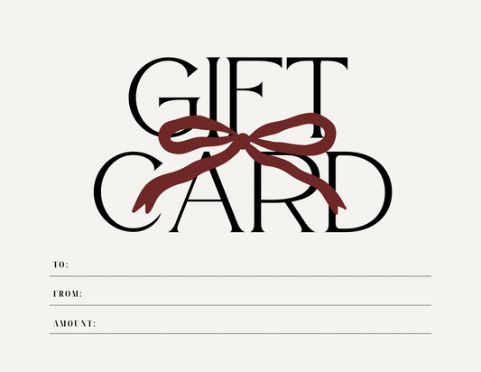 GIFT CARDS!